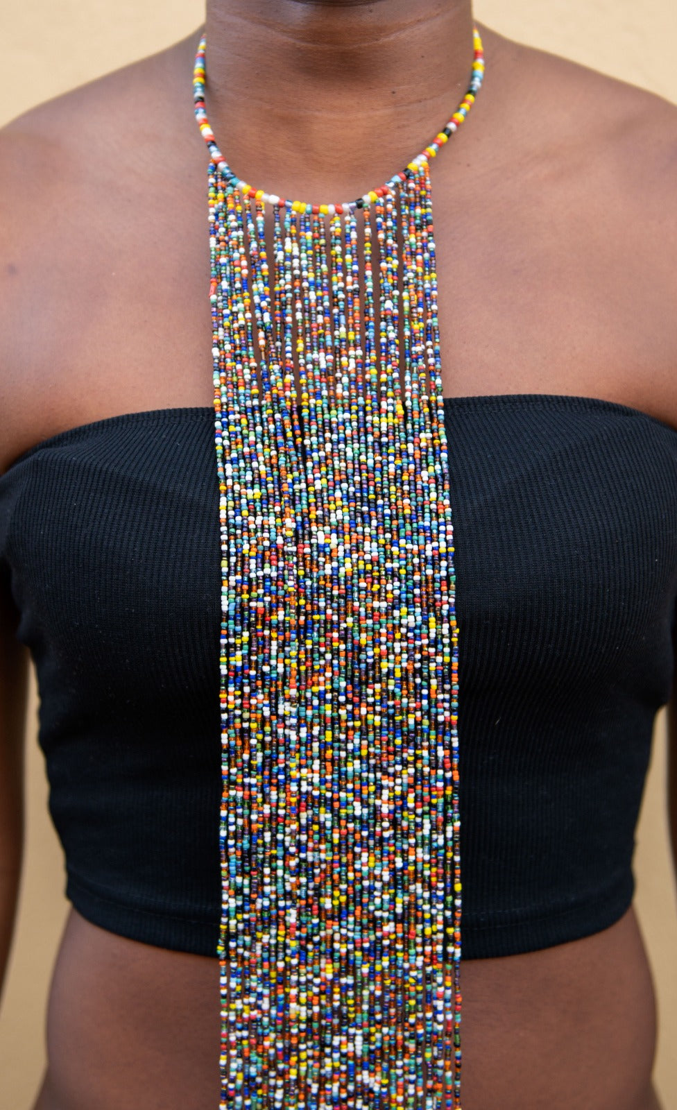 Bead Necklaces - Rainbow